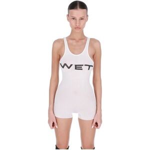 YZY X Mowalola “WET TANK” top